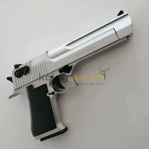 KWC Desert Eagle Blowback Airsoft Tabanca, Nikel