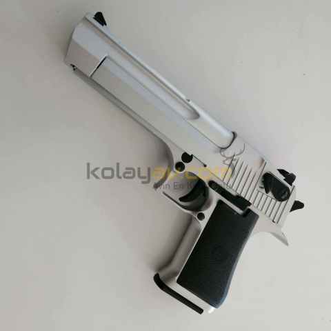 KWC Desert Eagle Blowback Airsoft Tabanca, Nikel