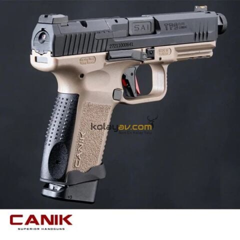 Canik TP9 Elite Combat Blowback Greengas Airsoft Tabanca - Duo Tone - Tan + Siyah