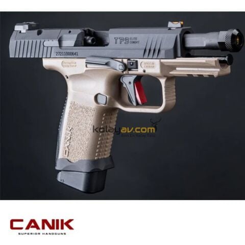 Canik TP9 Elite Combat Blowback Greengas Airsoft Tabanca - Duo Tone - Tan + Siyah
