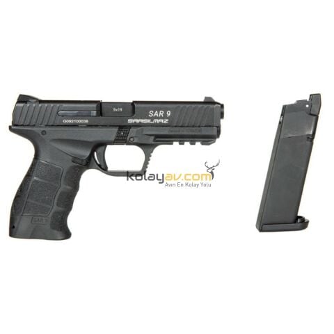 Sarsılmaz SAR9 Gen2 Blowback Airsoft Tabanca (Greengas)