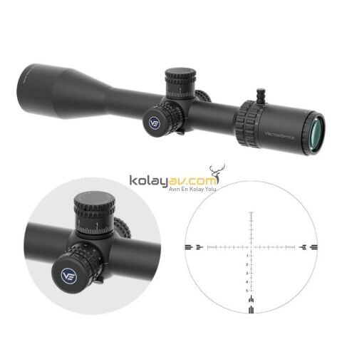 Vector Optics Orion Pro Max 6-24x50 HD SFP Tüfek Dürbünü