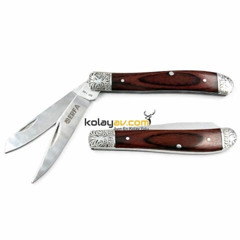 Berfa BF-166 Çift Kamp Cep Çakısı