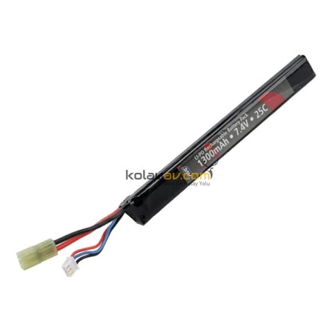 ASG 7.4V 1300mAh Single Stick Airsoft LiPo Pil