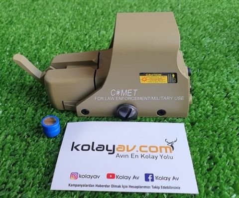 Comet 551 Tipi Tan Red dot (RD007)