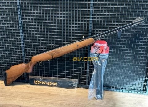 Hatsan Torpedo 155 Ağaç Havalı Tüfek, 5.5mm (Full Set)