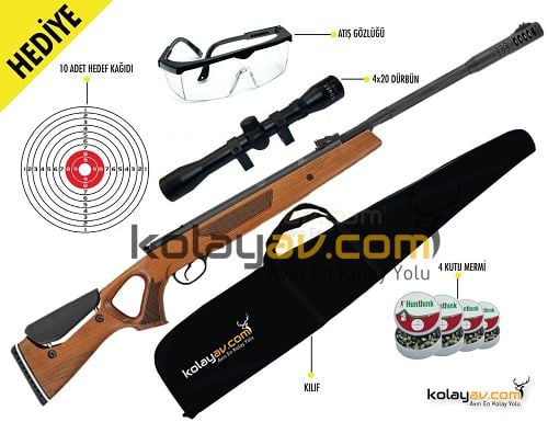 Hatsan Mod 65 Vortex Havalı Tüfek, 5.5mm (Full Set) 4x32