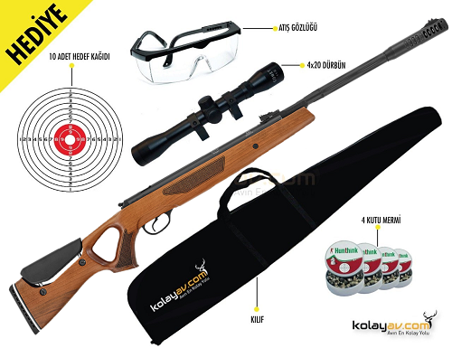 Hatsan Mod 65 Vortex Havalı Tüfek, 5.5mm (Full Set)