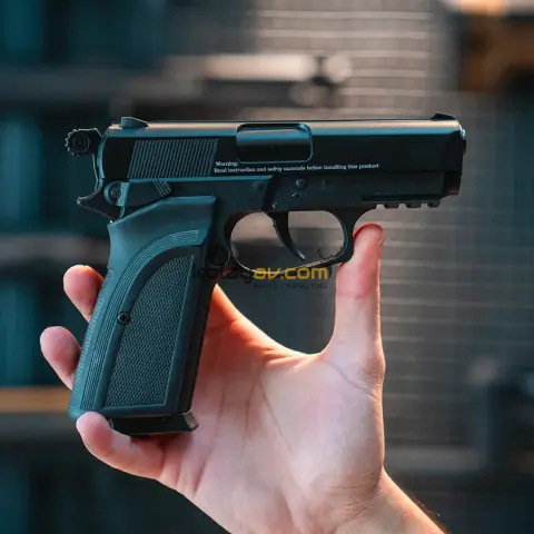 EKOL ES P66 Compact Havalı Tabanca 4.5 mm - Mat Siyah