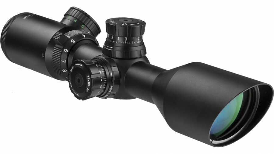 Barska Sniper GX2 3-9x42 IR, Mil Dot Tüfek Dürbünü - Kolay Av