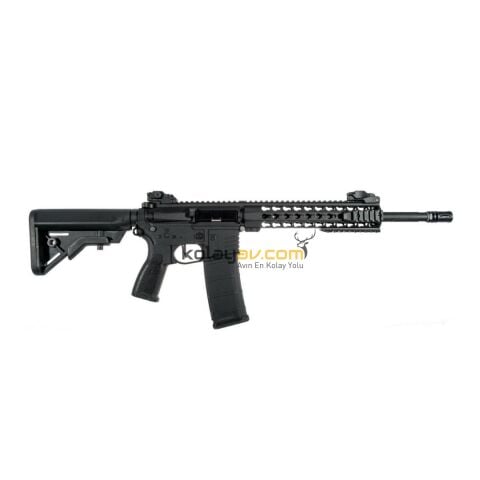 Delta Armory M4 AR15 KeyMod 10'' Charlie Airsoft Tüfek Siyah