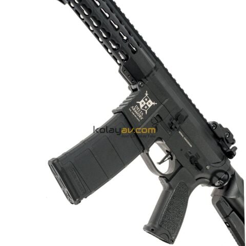 Delta Armory M4 AR15 KeyMod 10'' Predator Charlie Airsoft Tüfek Siyah
