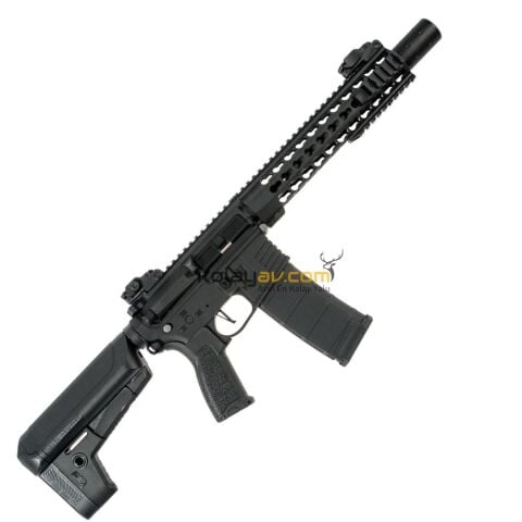 Delta Armory M4 AR15 KeyMod 10'' Predator Charlie Airsoft Tüfek Siyah