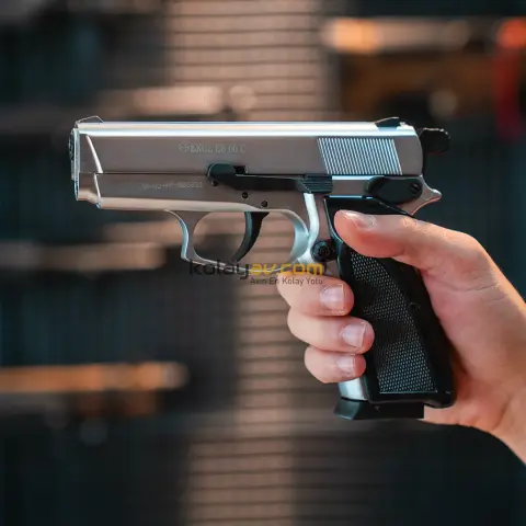 EKOL ES 66 Compact Havalı Tabanca 4.5 mm - Mat Beyaz