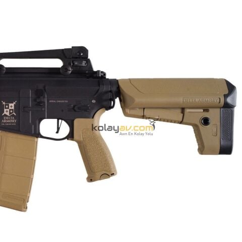 Delta Armory AR15 Classic Charlie Airsoft Tüfek Tan