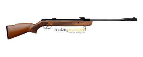 KRAL N-01 Gerçek Ahşap Havalı Tüfek 4.5mm (Full Set)