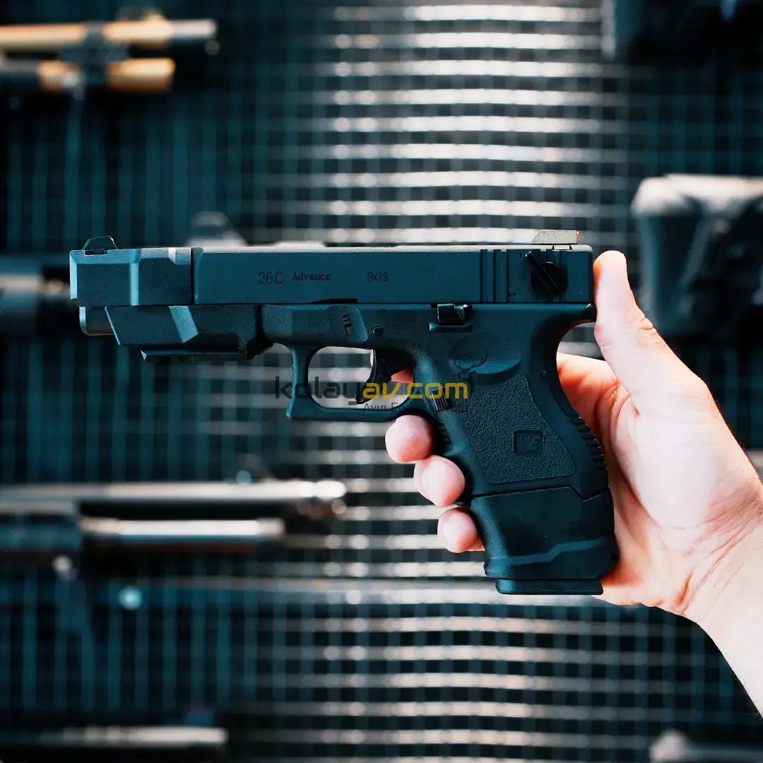 WE Glock 26C Blowback Airsoft Tabanca (Greengas)