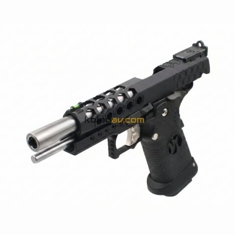 AW Custom 5.1 HEX-CUT Hi-Capa Blowback Airsoft Tabanca (Greengas)