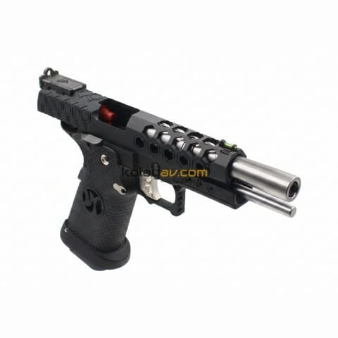 AW Custom 5.1 HEX-CUT Hi-Capa Blowback Airsoft Tabanca (Greengas)
