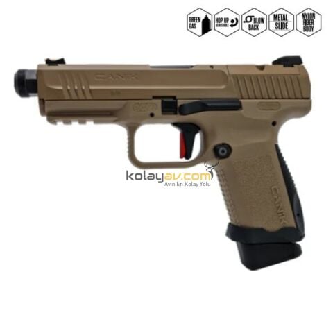 Canik TP9 Elite Combat Blowback Greengas Airsoft Tabanca Tan