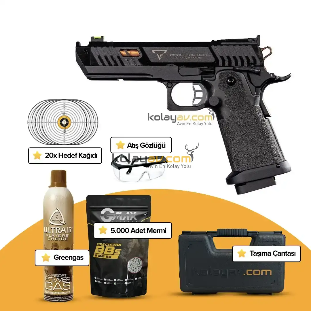 EMG TTI JW4 2011 Pit Viper Blowback Airsoft Tabanca (Greengas)