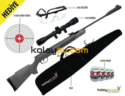 KRAL N-02 Sentetik Havalı Tüfek (Full Set)