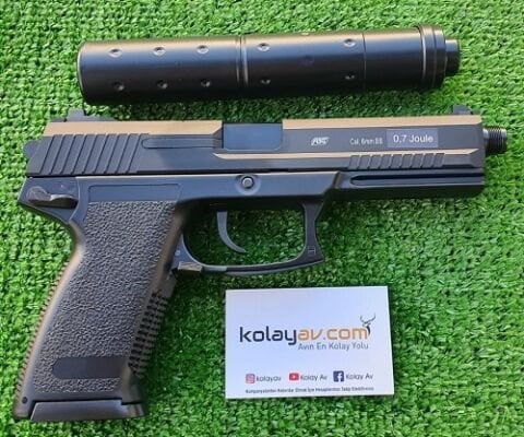 ASG MK23 Airsoft Tabanca (Susturuculu)