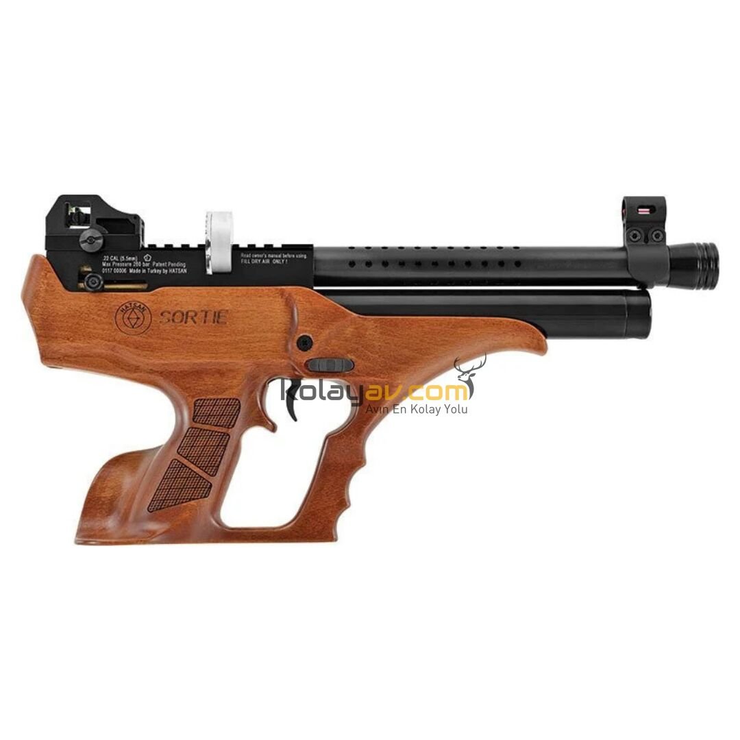 Hatsan Sortie W Ağaç Yarı Otomatik PCP Havalı Tabanca 5.5 mm