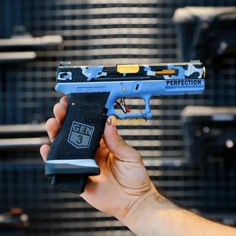WE Glock 17 Custom Blowback Airsoft Tabanca (Greengas)