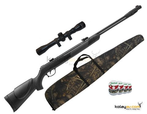 KRAL N-08 Sentetik Havalı Tüfek 5.5 mm (Full Set)