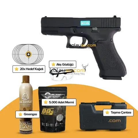 WE Glock 19X Gen5 Blowback Airsoft Tabanca (Greengas)