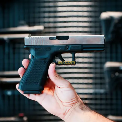 WE Glock 17 Gen4 Gümüş Blowback Airsoft Tabanca (Greengas)