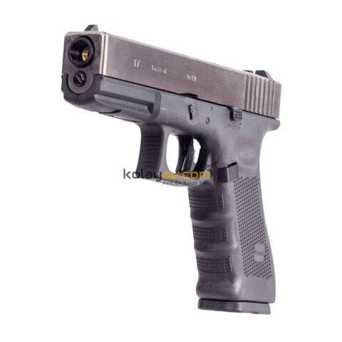 WE Glock 17 Gen4 Gümüş Blowback Airsoft Tabanca (Greengas)