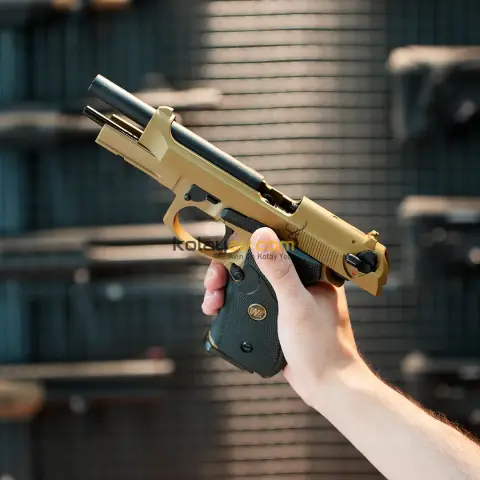 WE Beretta M9A1 Navy Edition Blowback Airsoft Tabanca (Greengas)