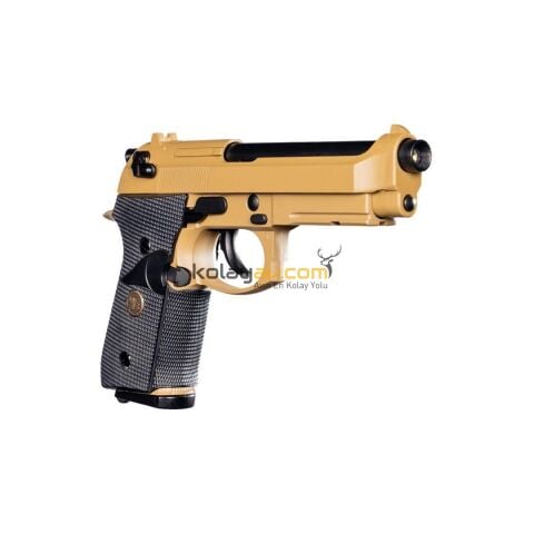 WE Beretta M9A1 Navy Edition Blowback Airsoft Tabanca (Greengas)