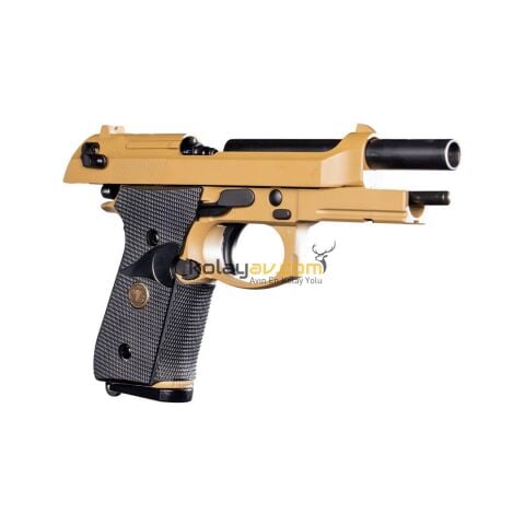 WE Beretta M9A1 Navy Edition Blowback Airsoft Tabanca (Greengas)
