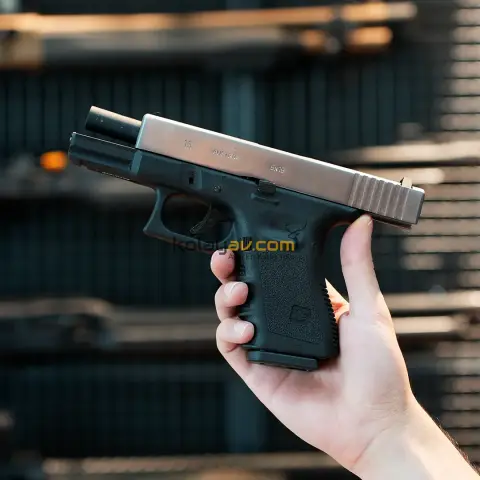 WE Glock 19 Gen3 Gümüş Blowback Airsoft Tabanca (Greengas)
