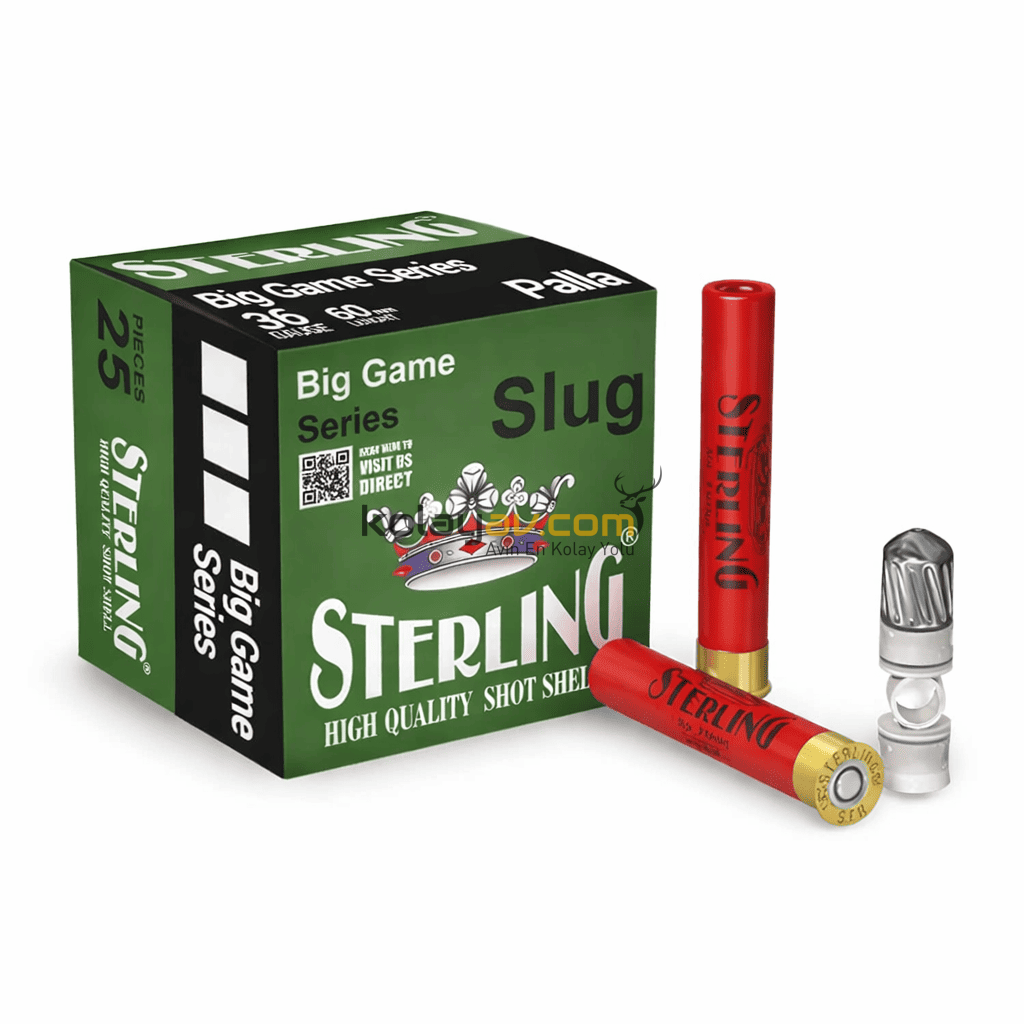 Sterling Slug 36 Cal Tek Kuruşun Av Fişeği
