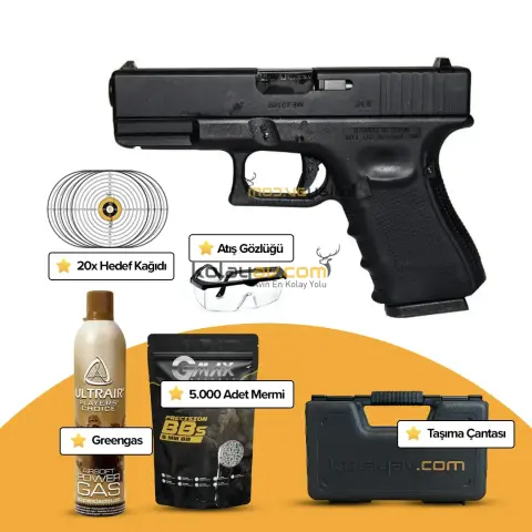 We Glock 19 Gen4 Blowback Airsoft Tabanca