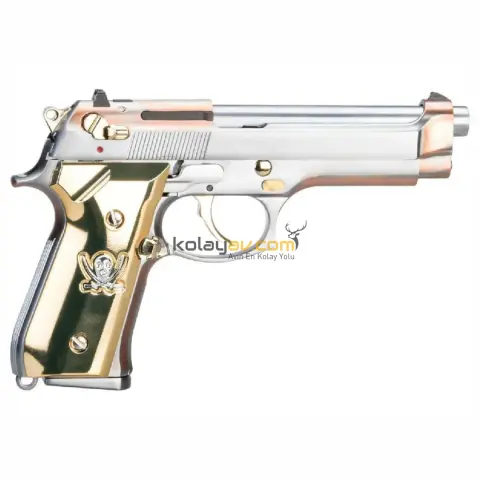 WE M92F ''Calico Jack'' Full Metal Blowback Airsoft Tabanca (Greengas)