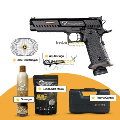 EMG 2011 TTI Combat Master Blowback Airsoft Tabanca (Greengas)