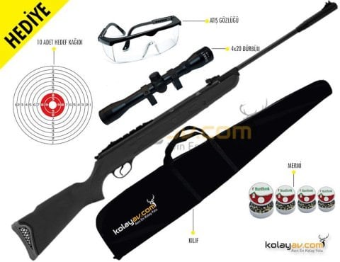 Hatsan Mod 125 Havalı Tüfek. 5.5mm (Full Set)
