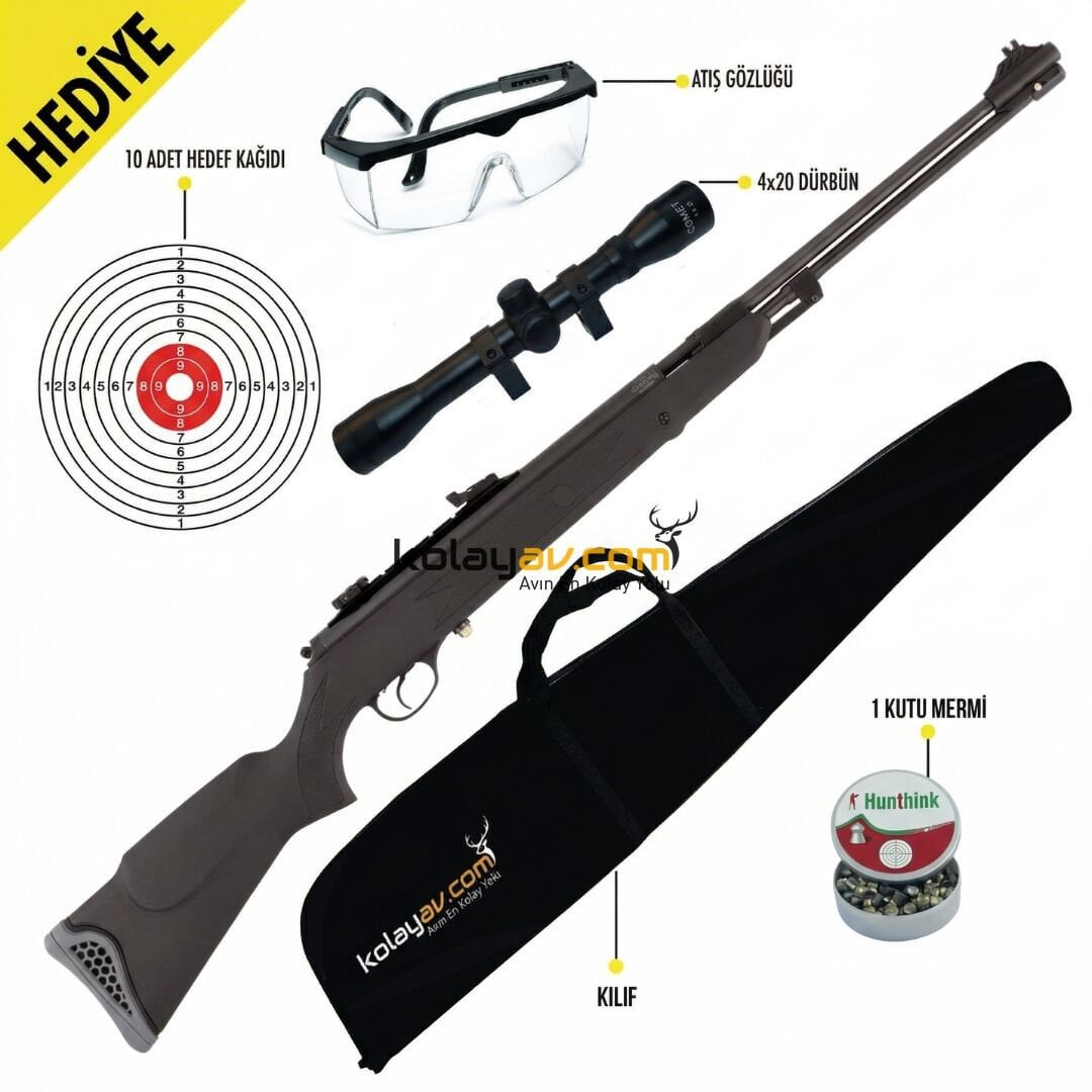 Hatsan Torpedo 150 Havalı Tüfek 5.5 mm (Full Set)