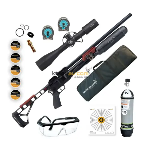 Huğlu Effecto Spark CR 500 PCP Havalı Tüfek 5.5mm (Carbon Set)