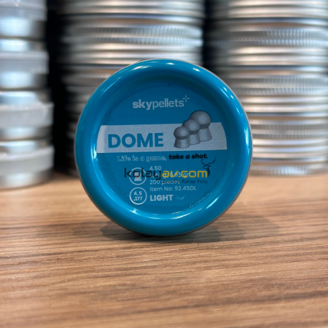 Skypellets Dome Light 4.5 mm 8.48 Gr Havalı Tüfek Saçma Pellet (200 Adet)
