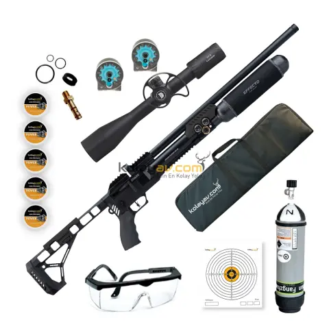 Huğlu Effecto Spark AL 500 PCP Havalı Tüfek 5.5mm (Carbon Set)