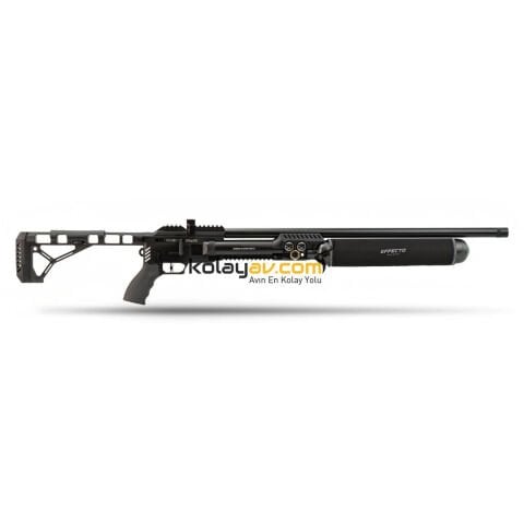 Huğlu Effecto Spark CR 700 Siyah PCP Havalı Tüfek 6.35mm (Carbon Set)