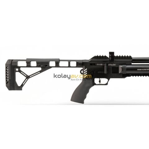 Huğlu Effecto Spark CR 700 Siyah PCP Havalı Tüfek 6.35mm (Carbon Set)