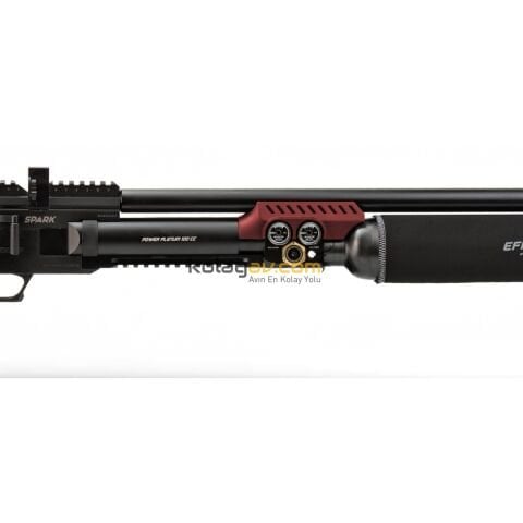 Huğlu Effecto Spark CR 700 Kırmızı PCP Havalı Tüfek 6.35mm (Carbon Set)