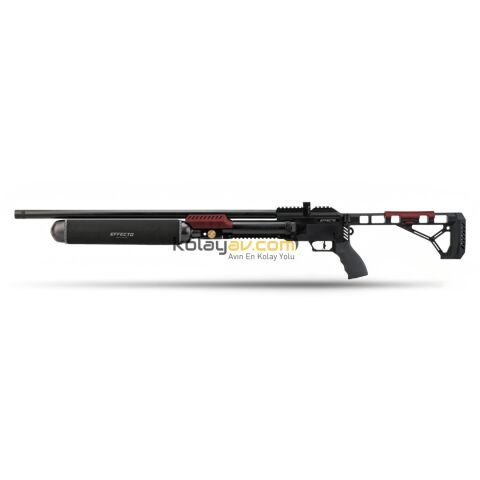Huğlu Effecto Spark CR 700 Kırmızı PCP Havalı Tüfek 6.35mm